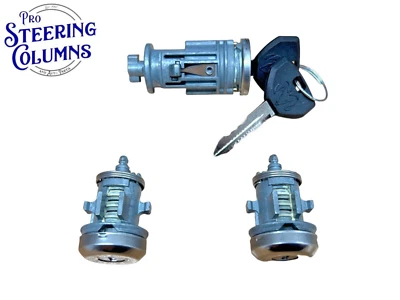 2001 - 2003 年道奇达科大杜兰戈发光门锁 CYLINDER 套装 原始设备制造商 匹配 全新! — 第 1/4 张图片