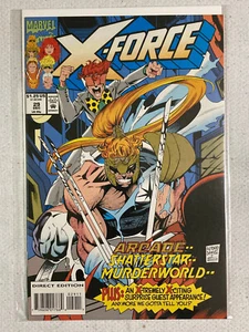 X-Force #29 1993 primera serie en estado bastante bueno+/casi nuevo Marvel Comics 1st BagNBd Arcade! - Imagen 1 de 1