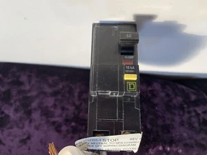 New Listing 50 Amp ground fault Square D 2 Pole QO Series Breaker # 149 - Picture 1 of 3