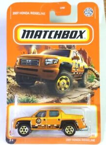 2007 HONDA RIDGELINE Matchbox 96/100 1:64 Orange Mattel Collection Car