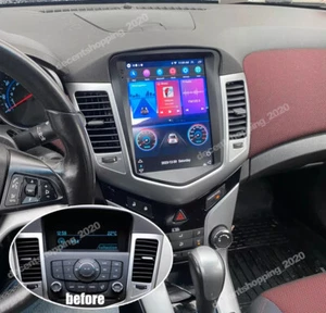 Car GPS Apple Carplay Radio For Chevy Cruze 2009-2015 Android 13 Stereo WiFi CAM - Foto 1 di 12