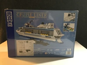 Cruise Ship Molecular Of The Seas Building Blocks Set, 2400+ PCS MOC Ship/Boat - Picture 1 of 7