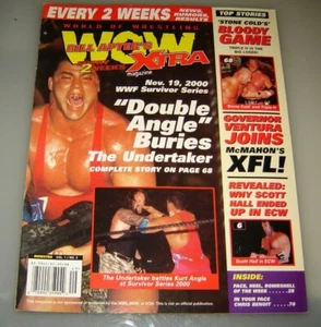 BILL APTER'S WOW XTRA # 3 - 2000 WWF -Undertaker - Kurt Angle - Picture 1 of 1