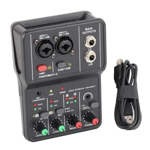 Portable Sound Card provides a switchable 48V power supply for stable operation - Photo 1/15