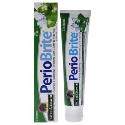 Periobrite Toothpaste - Coolmint by Natures Answer for Unisex - 4 oz Toothpaste - Image 1 of 4