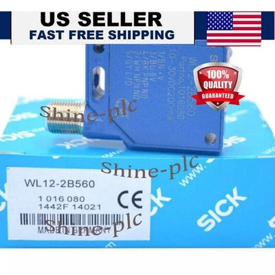 US FREE TAX 1PCS  In Box SICK WL12-2B560 photoelectric  Fast Shipping - Image 1 of 3