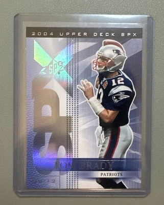Upper Deck SPX 2004 Tom Brady #59 Foto 1 de 2