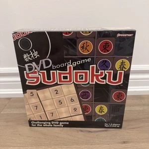 Sudoku DVD Board Game Sealed Pressman Games Multiple Language NEW - Picture 1 of 4
