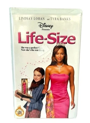 Life-Size (VHS, 2000) Lindsay Lohan Tyra Banks Clamshell Walt Disney Home Video - Image 1 of 4