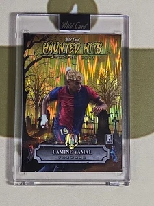2025 Wild Card Haunted Hits Multi Sport LAMINE YAMAL 1/1 🔥 Beautiful 😍  - Picture 1 of 3