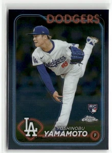 2024 Topps cromo #18 Yoshinobu Yamamoto RC ☘️138 - Imagen 1 de 2