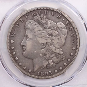1893 Morgan Silver Dollar., PCGS VF-20., Store Sale # GDR055 - Picture 1 of 3
