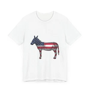 POP Culture Classics Series Donkey Unisex Jersey Short Sleeve T-Shirt - Picture 1 of 63