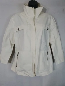 Chico's Jacke Damen Größe 1 / Medium Oberbekleidung leicht durchgehender Reißverschluss - Bild 1 von 13