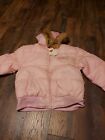 New With Tags Amore Pink Puffer Jacket, Girls X-large, Hoodie 