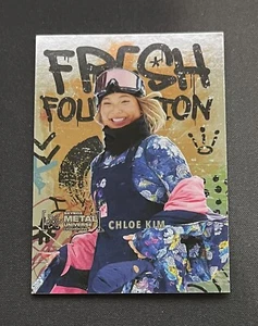 2021 SkyBox Metal Universe Champions Chloe Kim Fresh Foundation #FF17 - Foto 1 di 2