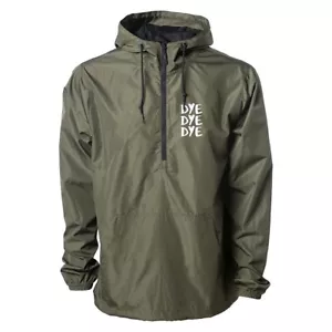 Dye Cowles Pullover Windbreaker Jacket - Olive Size: X-Large - Picture 1 of 2