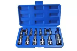 JUEGO DE ZÓCALOS TORX A PRUEBA DE MANIPULACIONES US Pro 13 PIEZAS T8-T70 B1497 - Imagen 1 de 3