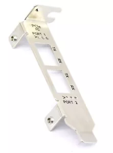 Marvell Qlogic BK3220614-00 Half Height Slot Bracket Cover Blende QLE2742-SR - Bild 1 von 1
