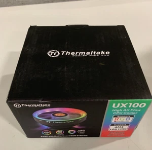 Thermaltake/ UX100/ High Airflow CPU Cooler/ Support 1800RPM, Max 26.92 dB-A - Picture 1 of 2