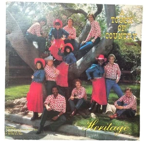 The Heritage Singers - A Touch Of Country (G+/G+) Vinyl Record LP - Picture 1 of 4