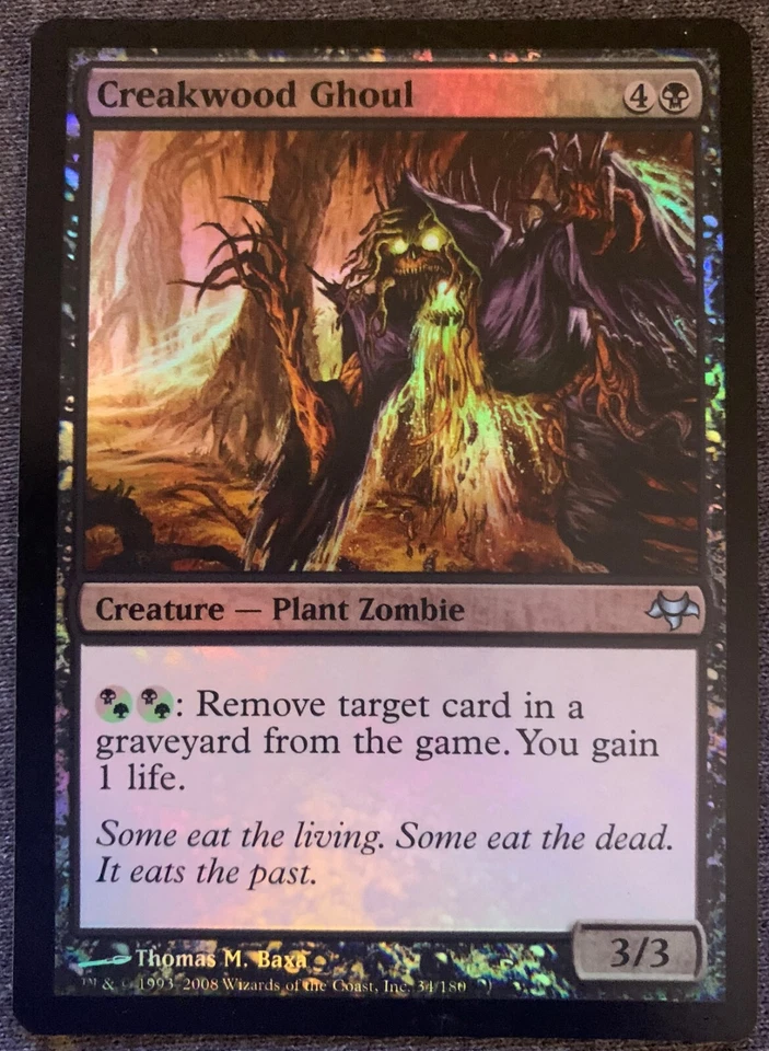 1x MTG Eventide - Creakwood Ghoul - Eng - Foil Magic the Gathering - Image 1 of 1