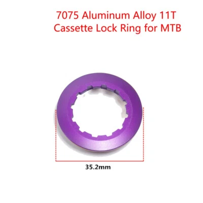 11T Purple Single Speed Cassette Cog Gear  MTB Road Bike Sprocket Freewheel Kit - Image 1 of 4