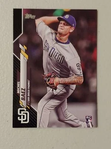 2020 Topps Series 1 MICHEL BAEZ BLACK PARALLEL 12/69 SAN DIEGO PADRES RC #162 - Picture 1 of 1