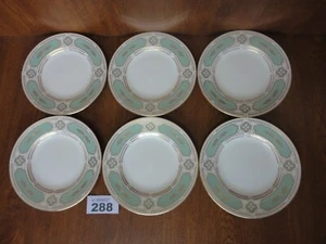 6 platos laterales/té de jade imperial Minton - Imagen 1 de 6