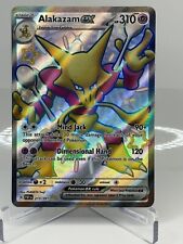 Alakazam EX 215/091 Shiny Ultra Rare Paldean Fates Pokémon TCG NM