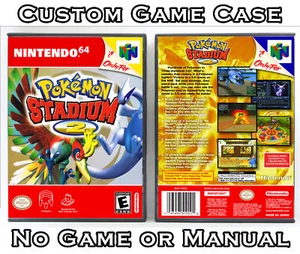 Pokemon Stadium 2 - Nintendo 64 N64 Custom Case *NO GAME* - Picture 1 of 3