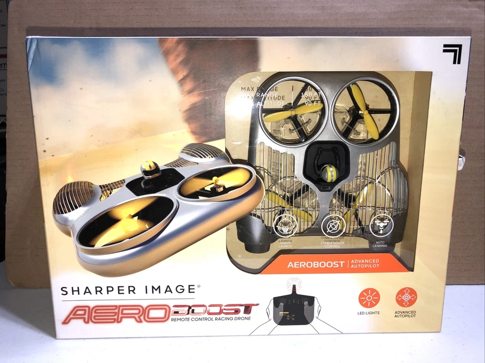 Sharper Image Aero Boost Remote Control Racing Drone-- NEW SEALED BOX-- - Image 1 of 1