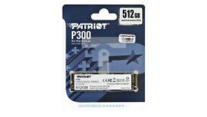 SSD Patriot P300 M.2 PCI-Ex4 NVMe 512 GB 1,7 GB/s /T2DE
