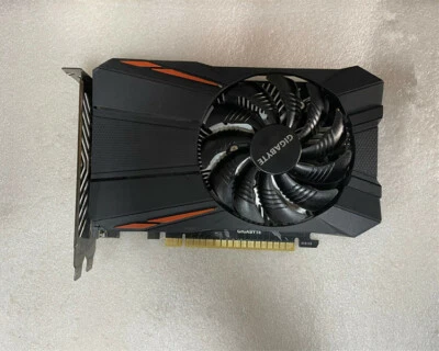 GIGABYTE NVIDIA GeForc GTX1050Ti 768SP 4GB GDDR5 Graphics Video Card DP DVI HDMI - Image 1 of 4