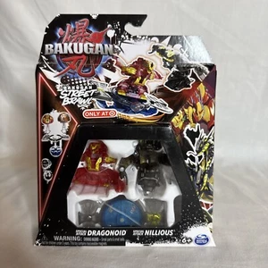 Figura exclusiva Bakugan Street Brawl ataque especial Dragonoid y Nillious - Imagen 1 de 2