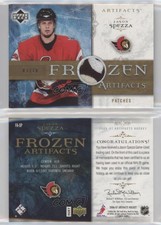 2006-07 Upper Deck Artifacts Frozen Gold /10 Jason Spezza #FA-SP Patch