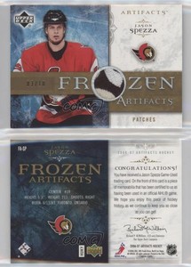2006-07 Upper Deck Artifacts Frozen Gold /10 Jason Spezza #FA-SP Patch