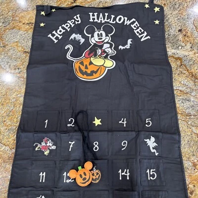 POTTERY BARN Halloween Mickey Mouse Advent Calendar  - Image 1 of 3