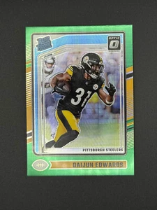 Daijun Edwards 2024 Donruss Optic Green Hyper Prizm Rated Rookie #223 - Picture 1 of 2