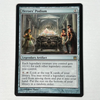 Heroes' Podium 159/165 Born of the Gods Magic The Gathering MTG Card LP - Image 1 of 4