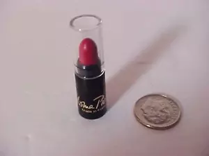 Mini rossetto da viaggio vintage Paloma Picasso Mon Rouge rosso RARO anni '80 inutilizzato - Foto 1 di 4