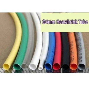 4mm Heatshrink Tube 2:1 Ratio Heat Shrink Tubing Cable/Wire Sleeving Wrap   - Picture 1 of 10