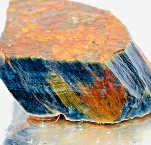 2oz Rare Blue Tiger Hawk Eye Raw Rough Stone Crystal Natural Rock Madagascar - Picture 1 of 9