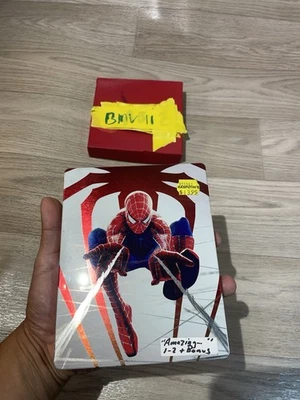 Tobey Maguire Spider-Man Steelbook Legacy Trilogy Collection - Image 1 of 2