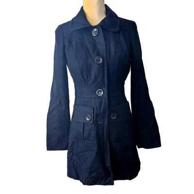 Женское королевское синее пальто-пико Anthropologie By Tulle размер XS - Изображение 1 из 4