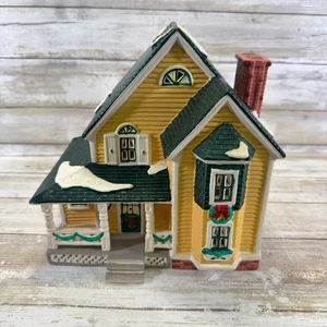 Department 56 Woodbury House Snow Village ritirato vintage 1993 con scatola e luce - Foto 1 di 7