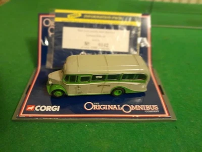 CORGI ORIGINAL OMNIBUS  42604   BEDFORD  OB COACH  GREY GREEN  LTD. — 第 1/4 张图片