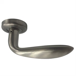 Door Handle Sets Lock Chrome Handles Screws Internal Pair Lever with Fixings - Picture 1 of 11