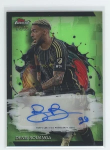2024 Finest MLS #BA-DB Denis Bouanga Base Autógrafos Verde Neón Refractor #/99 - Imagen 1 de 2
