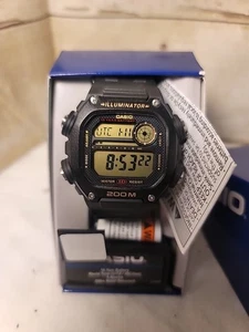 Casio DW-291H-9AV Quartz 200M Herrenuhr neue Batterie nagelneu mit Box - Bild 1 von 5